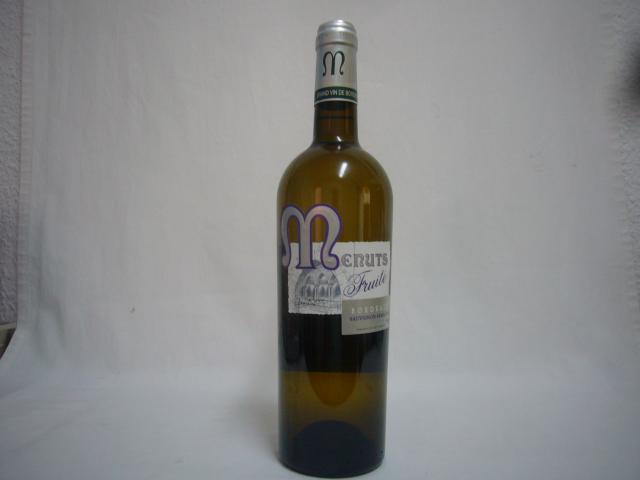Menuts, Bordeaux  blanc Fruité