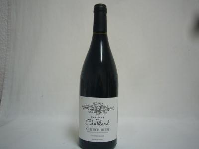 Chiroubles   "Cuvée Les Rases" Baronne du Chatelard