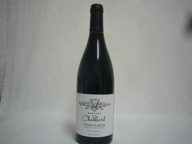 Chiroubles   "Cuvée Les Rases" Baronne du Chatelard