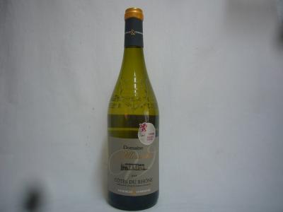 Côtes du Rhône " Domaine  Villessèche"  blanc