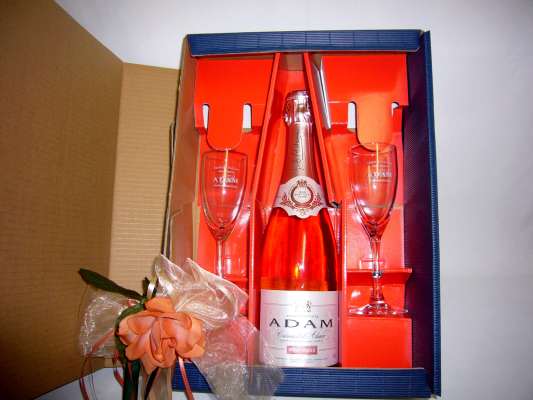 Präsentkarton  Crémant d'Alsace Rosé