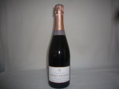 Champagne Forget Brimont Rosé Saignee extra brut