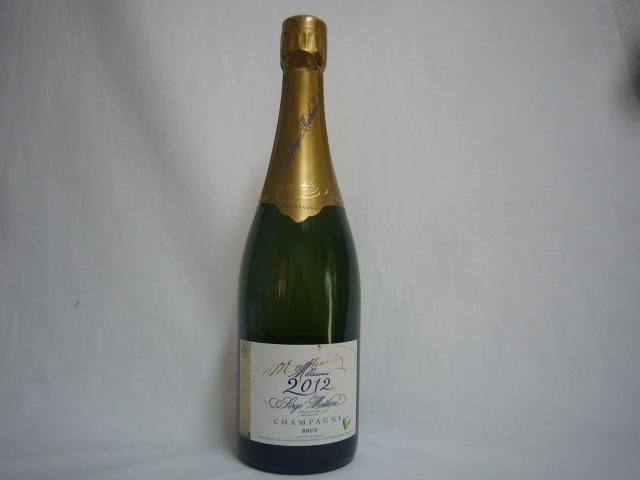 Champagne Serge Mathieu Millesime 2012