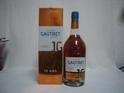 Cognac Jules Gautret 10 Ans, 40%
