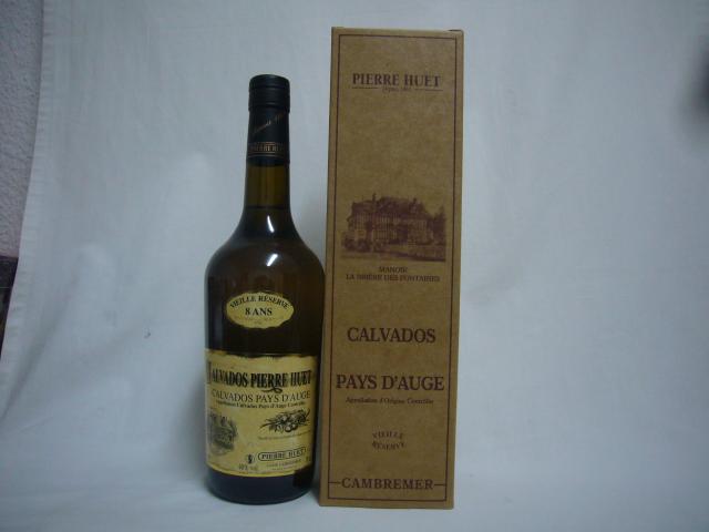 Calvados AOC Pays D'Auge Vieille Reserve 40% 8 Ans