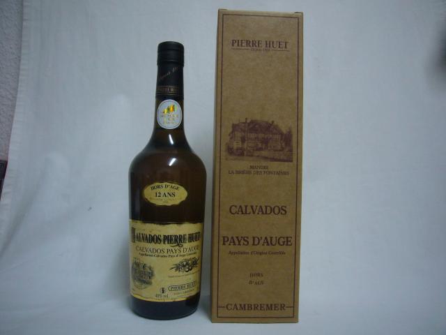 Calvados AOC Pays D'Auge Hors D'Age 12 Ans 40%