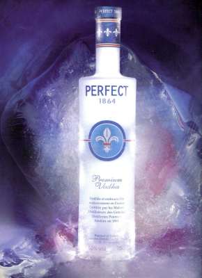 Vodka Perfekt 1864 40% aus dem Hause PEUREUX